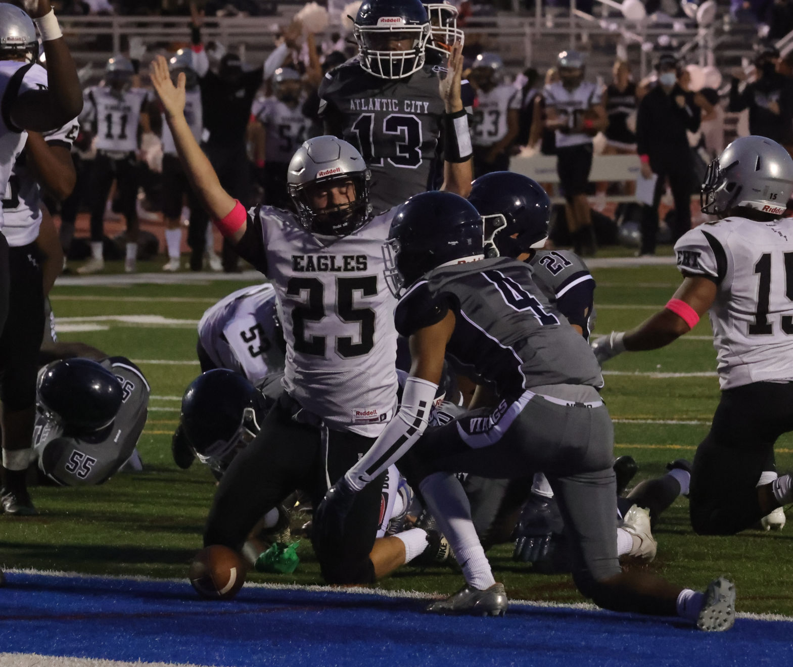 Atlantic City vs Egg Harbor Township football game